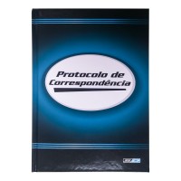 Livro Protocolo de Correspondencia 1/4 100folhas Sao Domingos