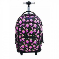 Mochila de Rodinha Dmw Floral 1un.