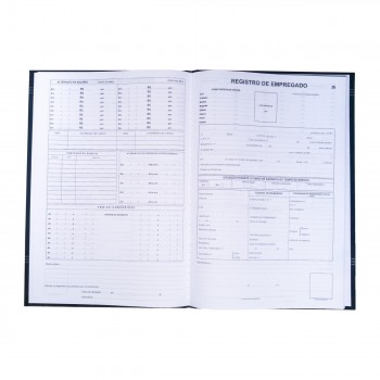 Livro/Registros de Empregados 50f So Domingos