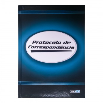 Livro Protocolo de Correspondencia 1/4 100folhas Sao Domingos